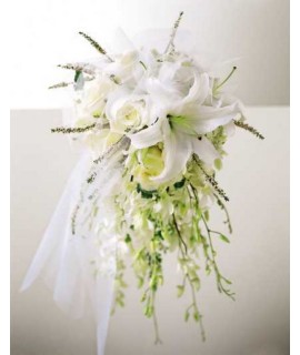 The Lily and Rose Bouquet The Lily and Rose Bouquet